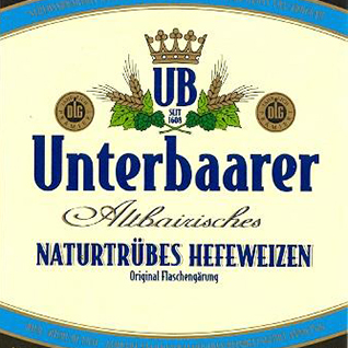 Schlossbrauerei Unterbaar Altbayerisches Naturtrübes Hefeweizen