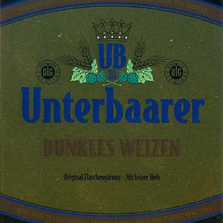 Schlossbrauerei Unterbaar Dunkles Weizen