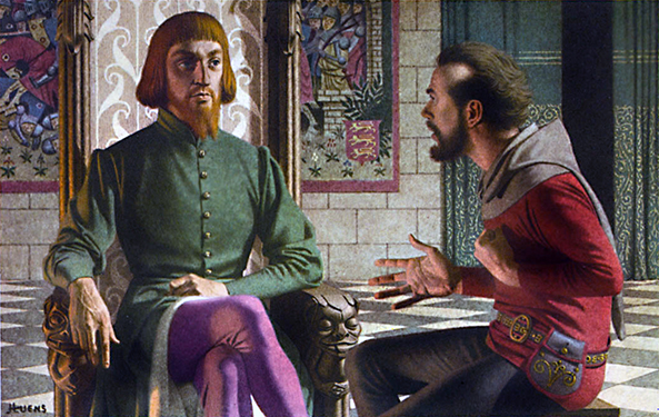 Jacob van Artevelde ontmoette koning Edward III van Engeland en verkreeg dat de Engelse wol opnieuw naar Vlaanderen zou verzonden worden. Hij redde zo het graafschap van ellende. In ruil beloofde hij aan Edward III de neutraliteit van Vlaanderen in de Frans-Engelse oorlog.
