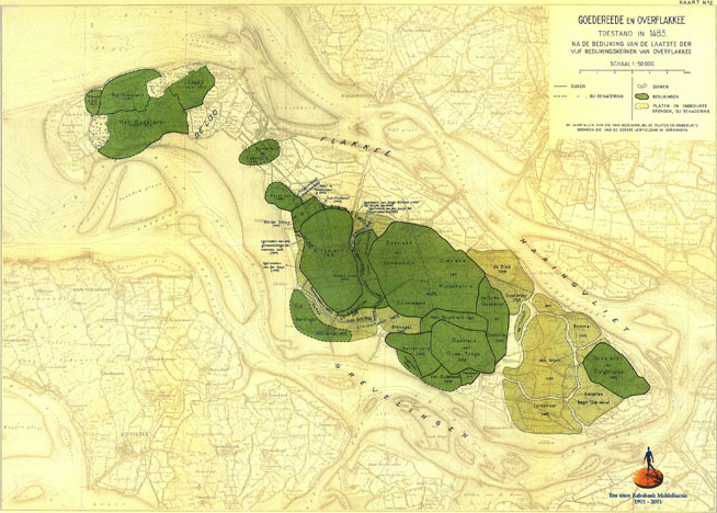 Het Zeelandse eiland Goeree-Overflakkee in 1483
