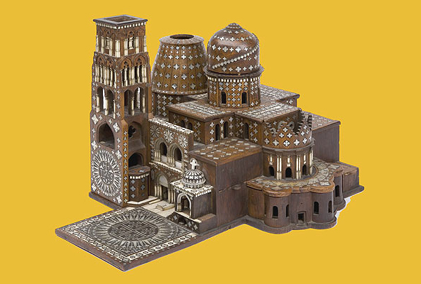 Replica van de Heilige Grafkerk te Jeruzalem.