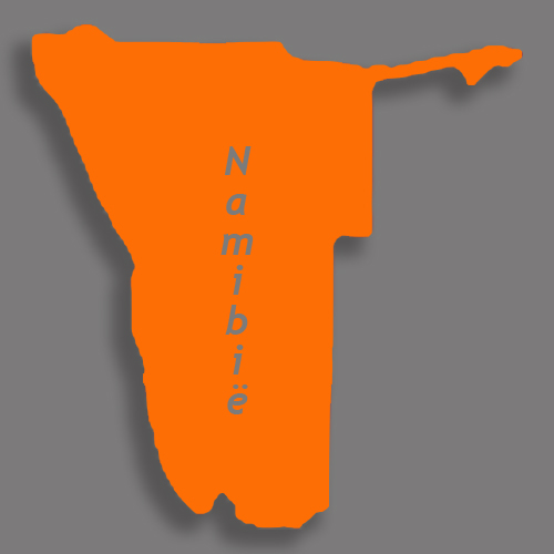kaart namibi&euml;