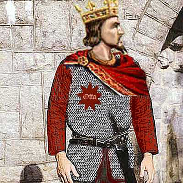 Koning Offa van Mercië is vooral bekend voor het bouwen van "Offa's Dyke" een versterking tussen Mercië en Wales. Wat minder bekend is, is dat hij zich al in 794 aansloot bij de munthervorming van Karel de Grote, ondanks zijn niet aflatende handelsoorlog met Frankrijk.