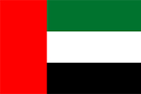 Vlag Verenigde Arabische Emiraten