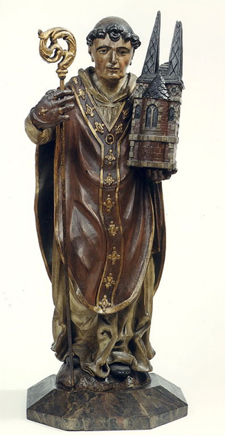 Beeldje van de Heilige Trudo.