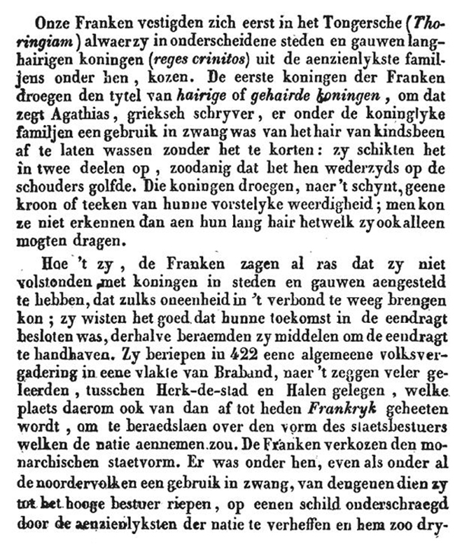 Fragment uit "Geschiedenis der stad Diest" door Edward van Even.