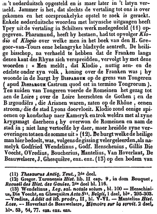 Fragment uit de geschiedenis van Diest, Edward van Even.