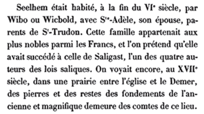Fragment uit "Histoire de la Belgique" door Dewez.