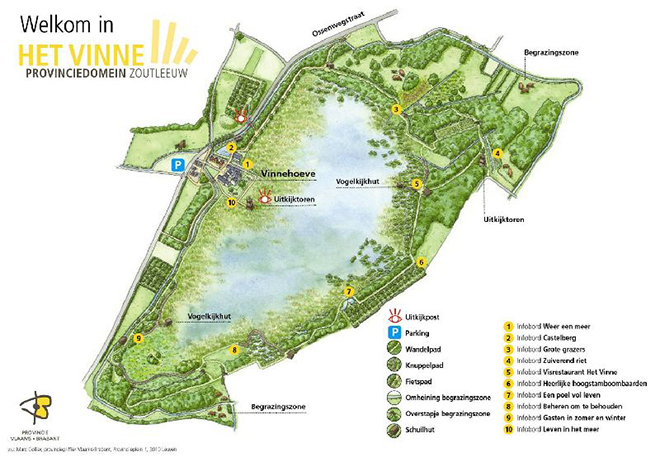 Domein "Het Vinne" bestaat nog steeds en is een van de grootste toeristische trekpleisters van Zoutleeuw.