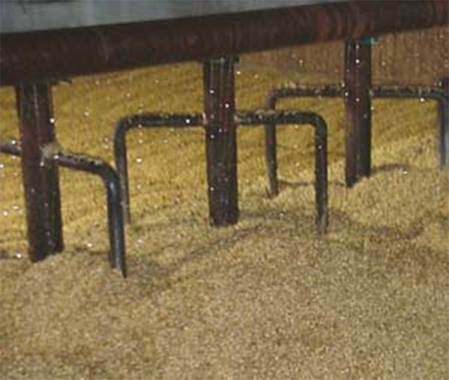 De vertering van het wort door de gist is in deze traditionele open gistkuip duidelijk zichtbaar aan de stilaan opborrelende en schuimende vloeistof. Hier bij Brouwerij Bavik te Bavikhove (West-Vlaanderen, België).