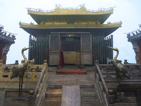 Gebouwencomplex in Wudanggebergte