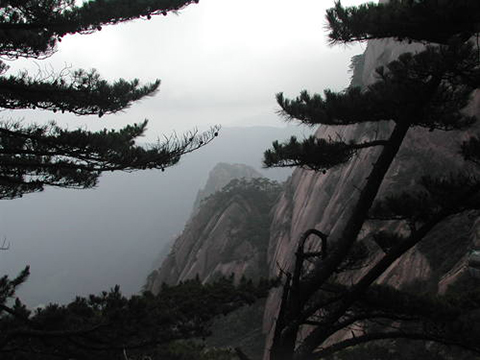 De berg Huangshan