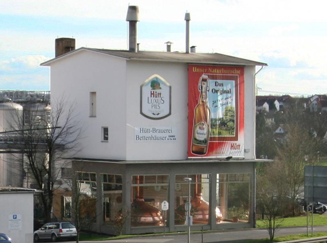 H&uuml;tt-Brauerei Bettenh&auml;user, Baunatal, Noord-Duitsland.