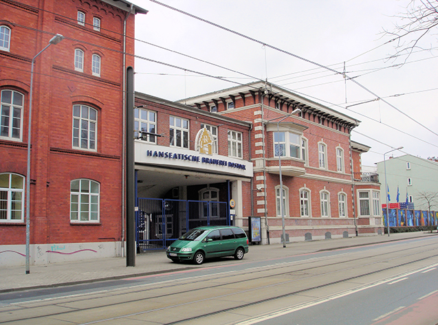 Brouwerij Rostocker, Rostock, Noord-Duitsland.