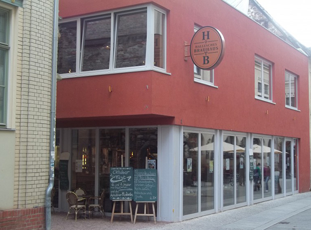 Hallesches Brauhaus, Halle / Saale, Oost-Duitsland.