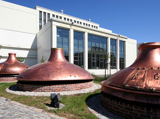 Brouwerij Radeberger, Radeberg, Oost-Duitsland.