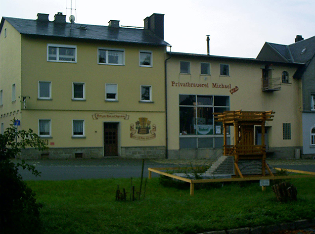 Brauerei Michael, Weissenstadt, Zuidoost-Duitsland.