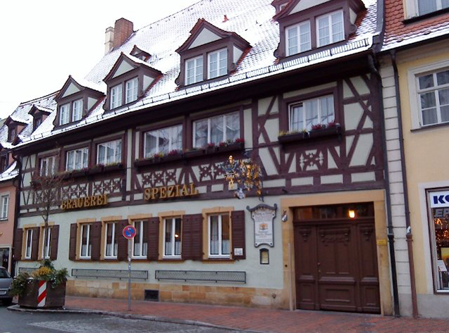 Brouwerij Spezial, Bamberg, Zuidoost-Duitsland.