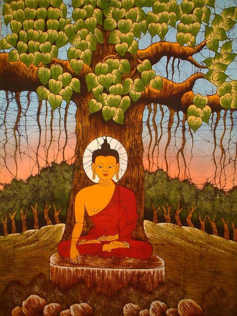 Prins Siddhartha bereikt verlichting