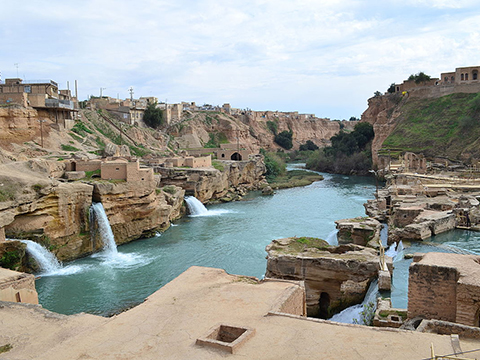 Historisch hydraulisch systeem van Shushtar