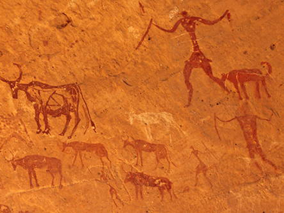 Libi� - Rotstekeningen van Tadrart Acacus