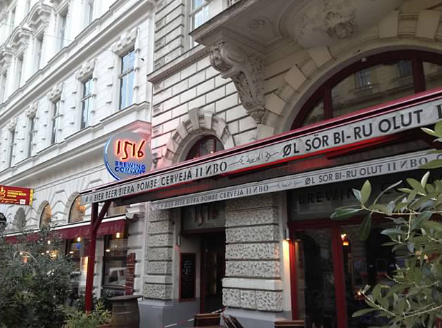 Brouwerij 1516 Brewing Company, Wenen, Oostenrijk.